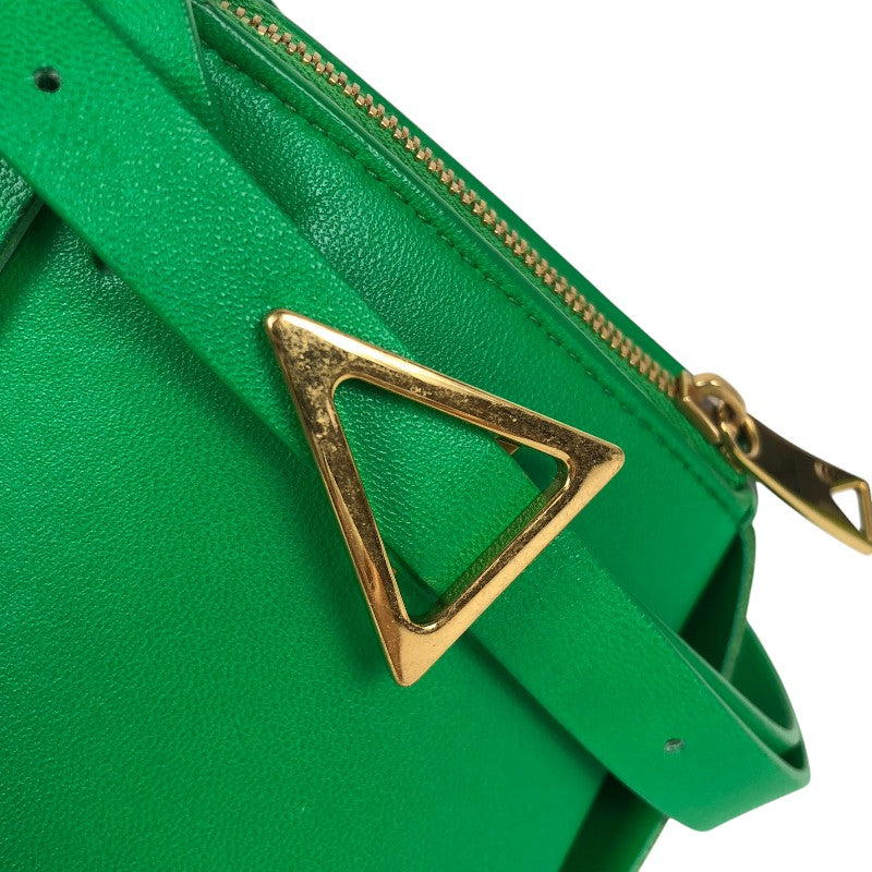 ボッテガ・ヴェネタ BOTTEGA VENETA ザ ポーチ クロスボディ ショルダーバッグ 666693 パラキート レザー レディース ショルダーバッグ