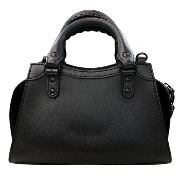 バレンシアガ BALENCIAGA ネオクラシックシティ ミニ 638524 ブラック レザー レディース ショルダーバッグ