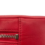 シャネル CHANEL ラウンドチェーンクラッチ AP0060 27番台 レッド ラム レディース ショルダーバッグ