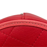 シャネル CHANEL ラウンドチェーンクラッチ AP0060 27番台 レッド ラム レディース ショルダーバッグ