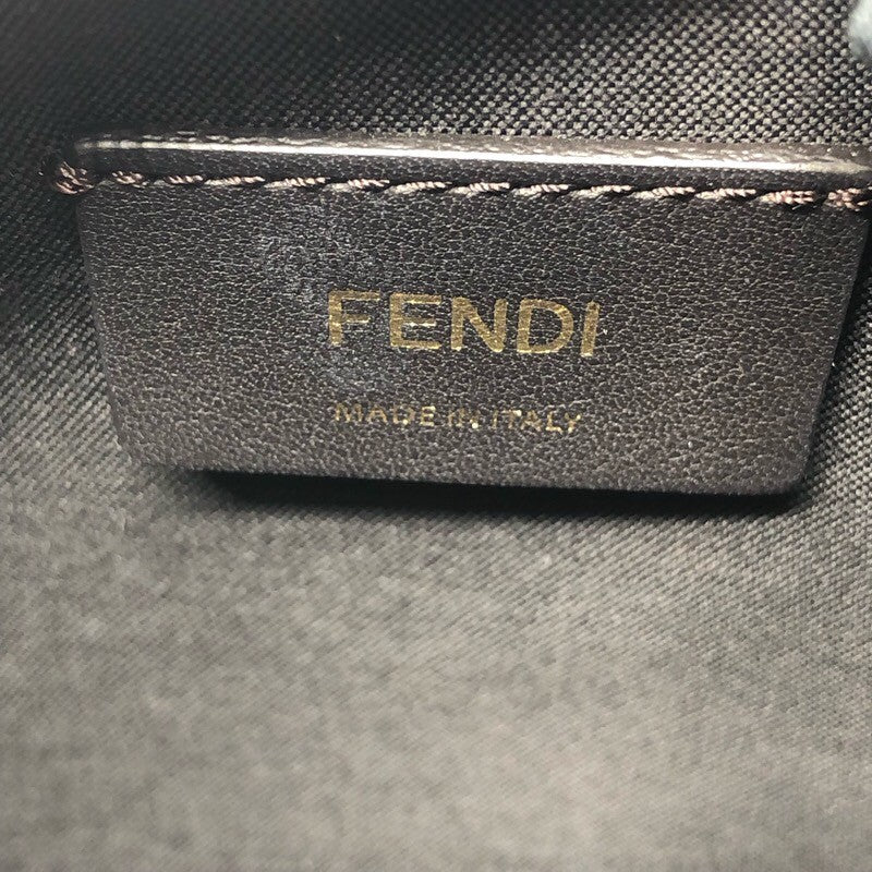 フェンディ FENDI グラフィ・スモール 8BR798 ナチュラル キャンバス レディース ハンドバッグ