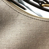 フェンディ FENDI グラフィ・スモール 8BR798 ナチュラル キャンバス レディース ハンドバッグ