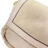 フェンディ FENDI バゲットバッグ 8BR600 ピンク ムートン レディース ショルダーバッグ
