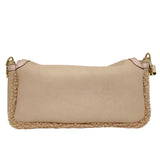 フェンディ FENDI バゲットバッグ 8BR600 ピンク ムートン レディース ショルダーバッグ