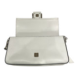 フェンディ FENDI バゲットバッグ MARC JACOBS 8BR600 ホワイト シルバー金具 カーフ レディース ハンドバッグ