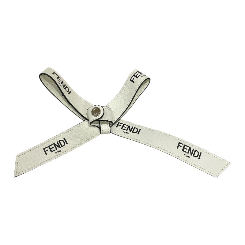 フェンディ FENDI バゲットバッグ MARC JACOBS 8BR600 ホワイト シルバー金具 カーフ レディース ハンドバッグ
