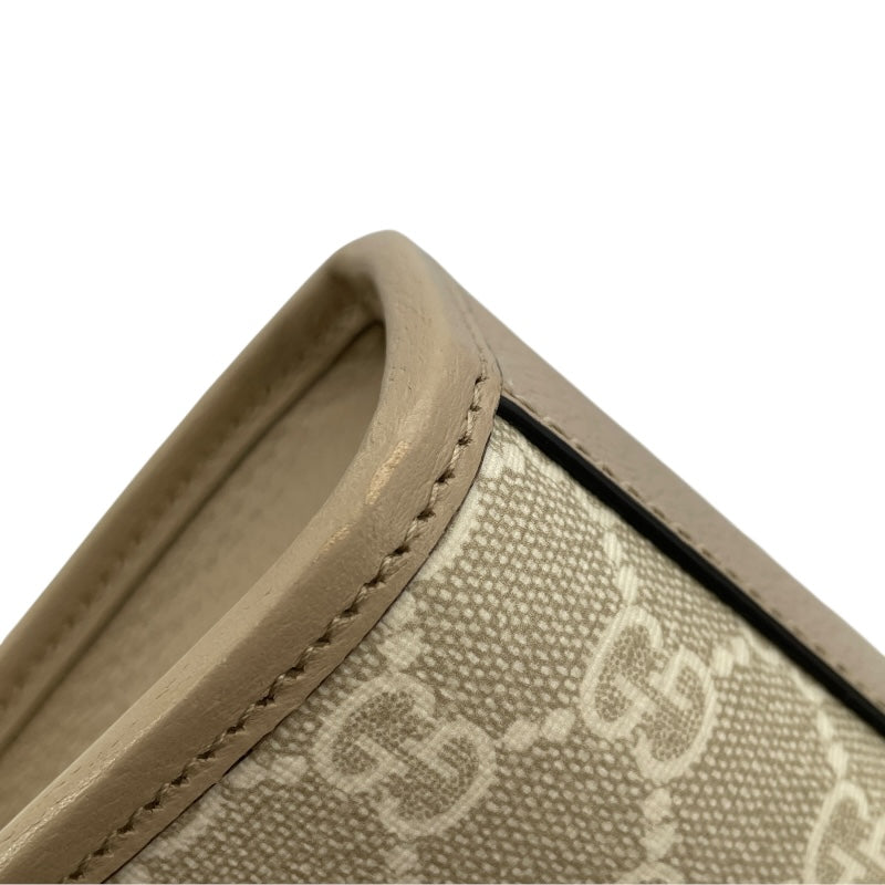グッチ GUCCI ミニトート 671623 ベージュ GGスプリームキャンバス レディース トートバッグ