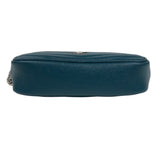 サンローラン SAINT LAURENT ルー ミニショルダーバッグ 612579 グリーン シルバー金具 ソフトグレインカーフ レディース ショルダーバッグ