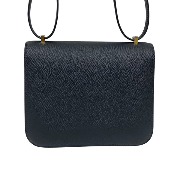 エルメス HERMES コンスタンス3 ミニ W刻 ブラック ゴールド金具 エプソン レディース ショルダーバッグ