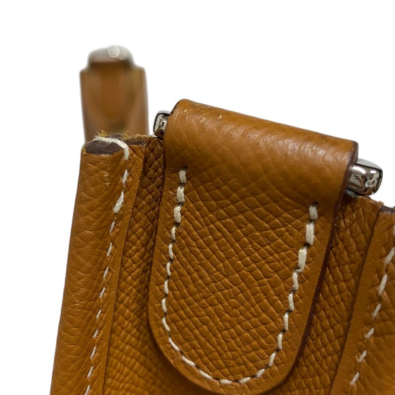 エルメス HERMES エヴリン3 GM □N刻 ゴールド シルバー金具 エプソン レディース ショルダーバッグ