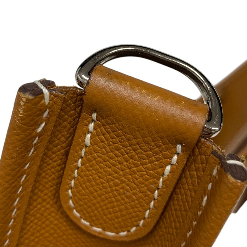 エルメス HERMES エヴリン3 GM □N刻 ゴールド シルバー金具 エプソン レディース ショルダーバッグ