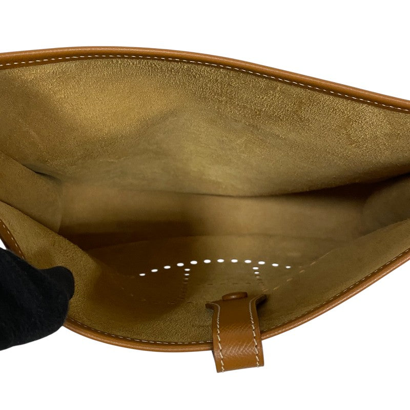 エルメス HERMES エヴリン3 GM □N刻 ゴールド シルバー金具 エプソン レディース ショルダーバッグ