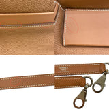 エルメス HERMES ヴァンキャトル29 Y刻 ゴールド/シルバー金具 トゴ ユニセックス ハンドバッグ