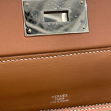 エルメス HERMES ヴァンキャトル29 Y刻 ゴールド/シルバー金具 トゴ ユニセックス ハンドバッグ