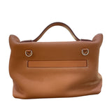 エルメス HERMES ヴァンキャトル29 Y刻 ゴールド/シルバー金具 トゴ ユニセックス ハンドバッグ