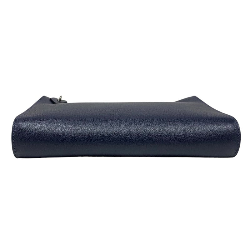 エルメス HERMES ボリトル B刻 ブルーニュイ シルバー金具 エバーカラー メンズ ショルダーバッグ