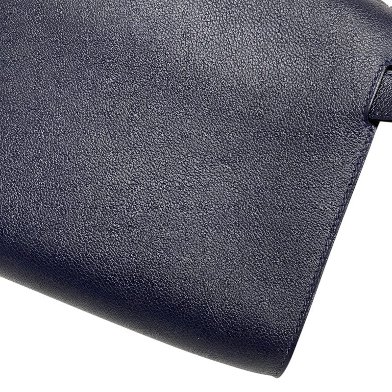 エルメス HERMES ボリトル B刻 ブルーニュイ シルバー金具 エバーカラー メンズ ショルダーバッグ
