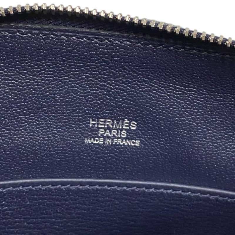 エルメス HERMES ボリトル B刻 ブルーニュイ シルバー金具 エバーカラー メンズ ショルダーバッグ