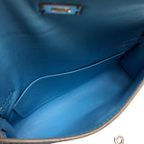 エルメス HERMES タイニーケリー □O刻 セレスト SV金具 エプソン レディース ハンドバッグ