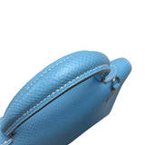 エルメス HERMES タイニーケリー □O刻 セレスト SV金具 エプソン レディース ハンドバッグ