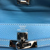 エルメス HERMES タイニーケリー □O刻 セレスト SV金具 エプソン レディース ハンドバッグ