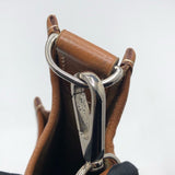 エルメス HERMES エヴリン3PM □L刻 ゴールド/シルバー金具 エプソン メンズ ショルダーバッグ