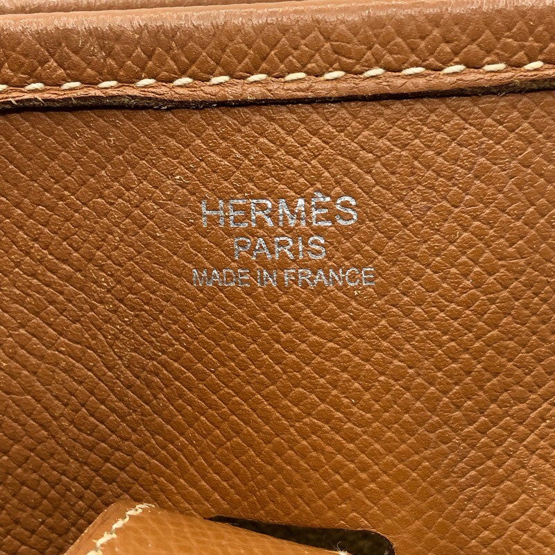 エルメス HERMES エヴリン3PM □L刻 ゴールド/シルバー金具 エプソン メンズ ショルダーバッグ