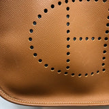 エルメス HERMES エヴリン3PM □L刻 ゴールド/シルバー金具 エプソン メンズ ショルダーバッグ