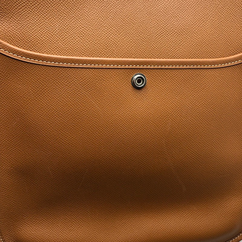 エルメス HERMES エヴリン3PM □L刻 ゴールド/シルバー金具 エプソン メンズ ショルダーバッグ