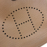 エルメス HERMES エヴリン3PM W刻 ゴールド シルバー金具 トリヨン レディース ショルダーバッグ
