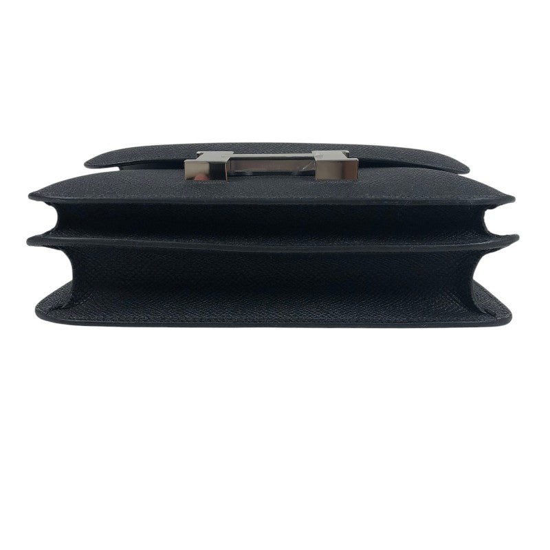 エルメス HERMES コンスタンス3 ミニ K刻 ブラック シルバー金具 エプソン レディース ショルダーバッグ