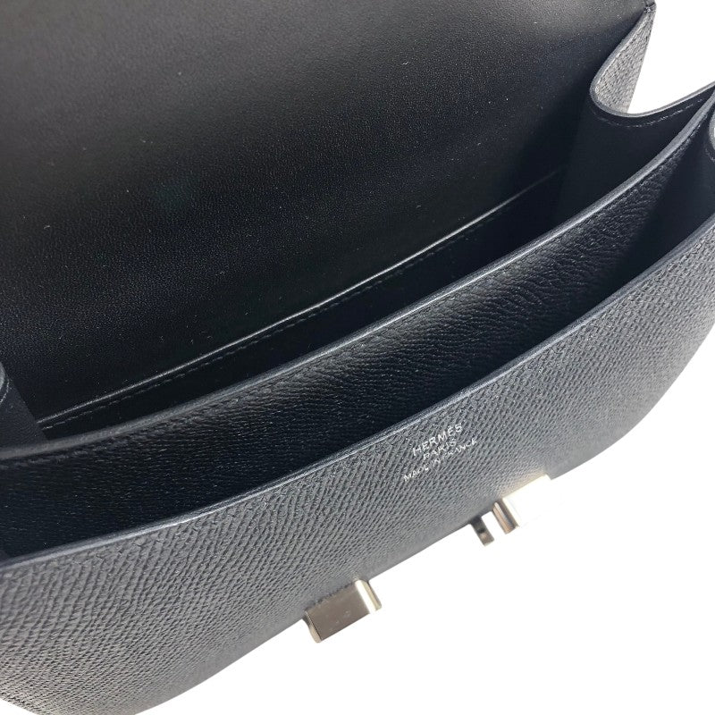 エルメス HERMES コンスタンス3 ミニ K刻 ブラック シルバー金具 エプソン レディース ショルダーバッグ