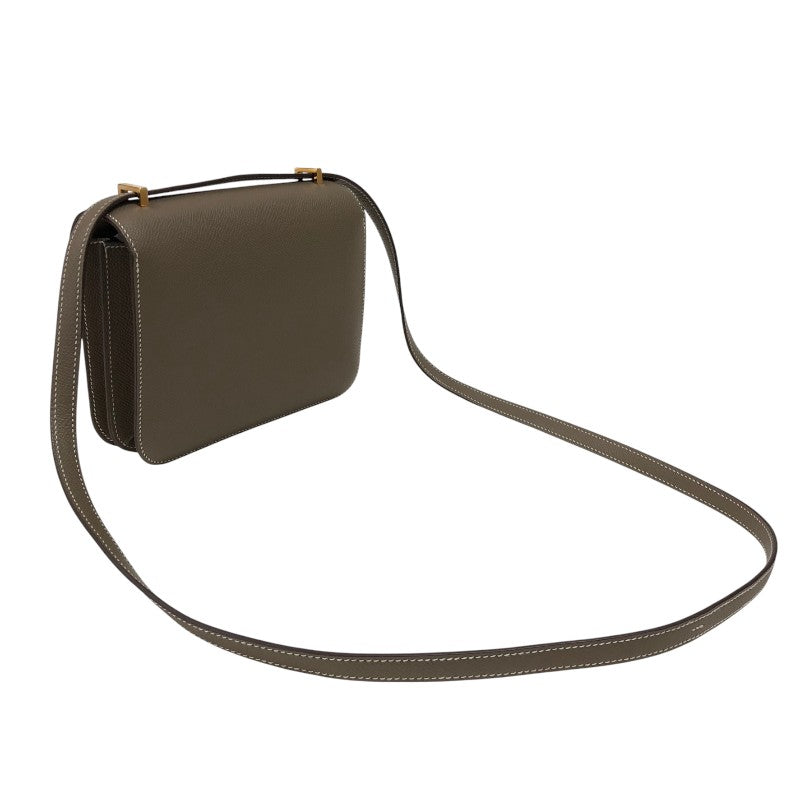 エルメス HERMES コンスタンス3ミニ U刻 エトゥープ ゴールド金具 エプソン レディース ショルダーバッグ