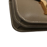 エルメス HERMES コンスタンス3ミニ U刻 エトゥープ ゴールド金具 エプソン レディース ショルダーバッグ