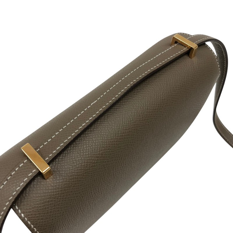 エルメス HERMES コンスタンス3ミニ U刻 エトゥープ ゴールド金具 エプソン レディース ショルダーバッグ
