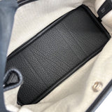 エルメス HERMES ガーデンパーティTPM W刻印 ブラック シルバー金具 ネゴンダ レディース ハンドバッグ