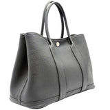 エルメス HERMES ガーデンパーティTPM W刻印 ブラック シルバー金具 ネゴンダ レディース ハンドバッグ