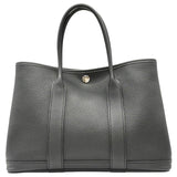 エルメス HERMES ガーデンパーティTPM W刻印 ブラック シルバー金具 ネゴンダ レディース ハンドバッグ