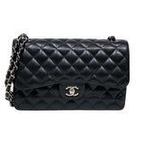 シャネル CHANEL マトラッセ30 A58600 ブラック シルバー金具 キャビアスキン レディース ショルダーバッグ
