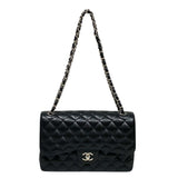 シャネル CHANEL マトラッセ30 A58600 ブラック シルバー金具 キャビアスキン レディース ショルダーバッグ