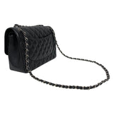 シャネル CHANEL マトラッセ30 A58600 ブラック シルバー金具 キャビアスキン レディース ショルダーバッグ