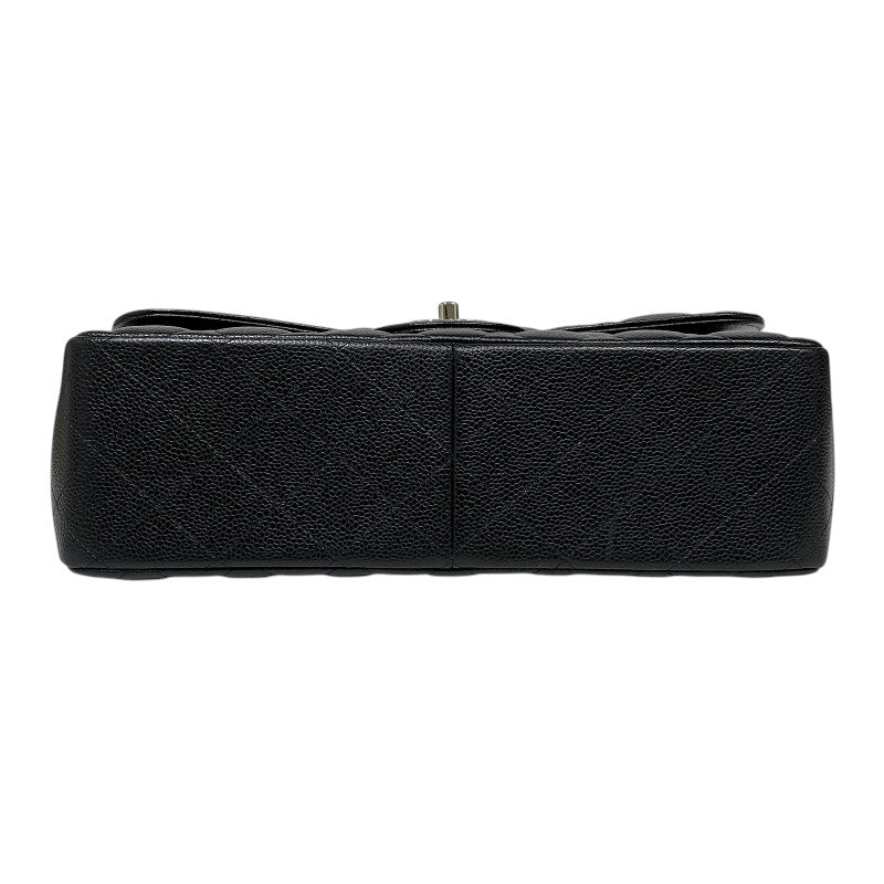 シャネル CHANEL マトラッセ30 A58600 ブラック シルバー金具 キャビアスキン レディース ショルダーバッグ