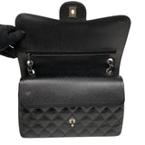 シャネル CHANEL マトラッセ30 A58600 ブラック シルバー金具 キャビアスキン レディース ショルダーバッグ