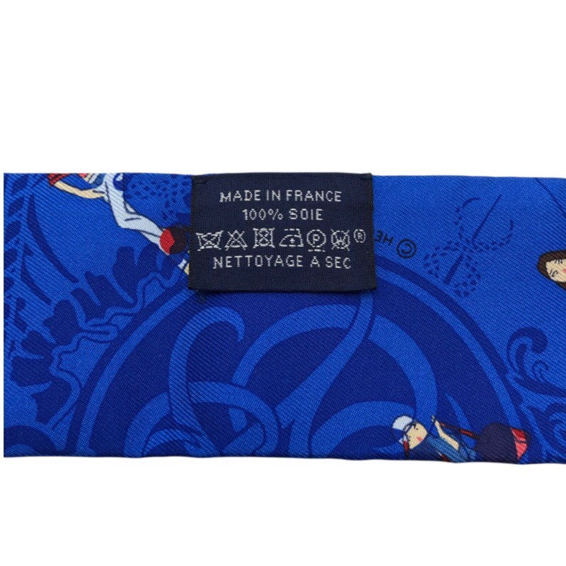 エルメス HERMES ツイリー EX-LIBRIS LES PARISIENNE シルク ユニセックス スカーフ