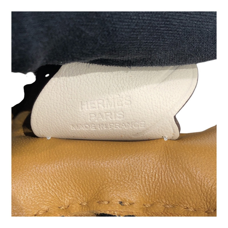 エルメス HERMES ロデオペガサスPM Z刻 セサミ×ブラック×クレ アニョーミロ レディース その他小物