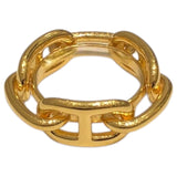 エルメス HERMES ルカデ　スカーフリング ゴールド メタル/GD アクセサリー