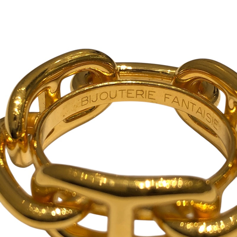エルメス HERMES ルカデ　スカーフリング ゴールド メタル/GD アクセサリー