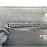 シャネル CHANEL ココマークチェーンウォレット A48654 19番台 ブラック SV金具 キャビア レディース ウォレットチェーン