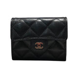 シャネル CHANEL マトラッセチェーンコインパース AP0238 ブラック/ゴールド金具 キャビアスキン レディース コインケース