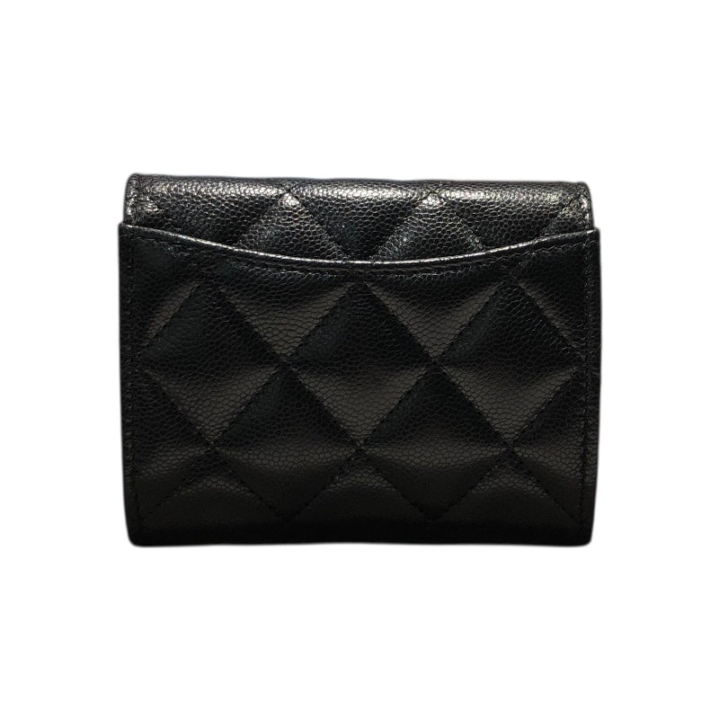 シャネル CHANEL マトラッセチェーンコインパース AP0238 ブラック/ゴールド金具 キャビアスキン レディース コインケース